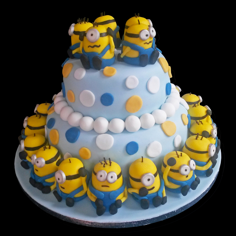 Minions from Despicable Me Cake